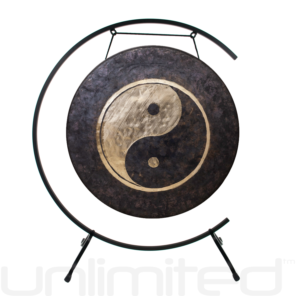 22" to 26" Taoist Moonlight Gongs on Stands
