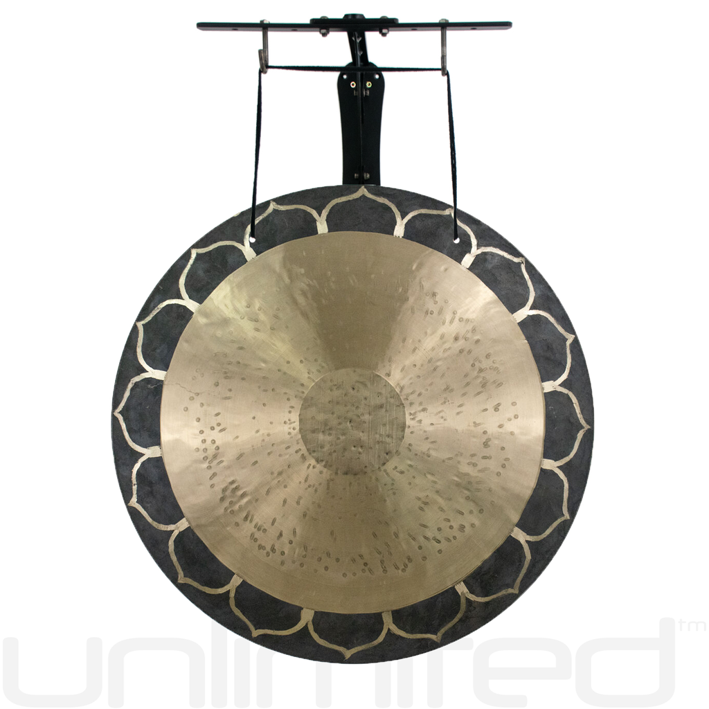 30" to 38" Temple Wind Gongs on Stands