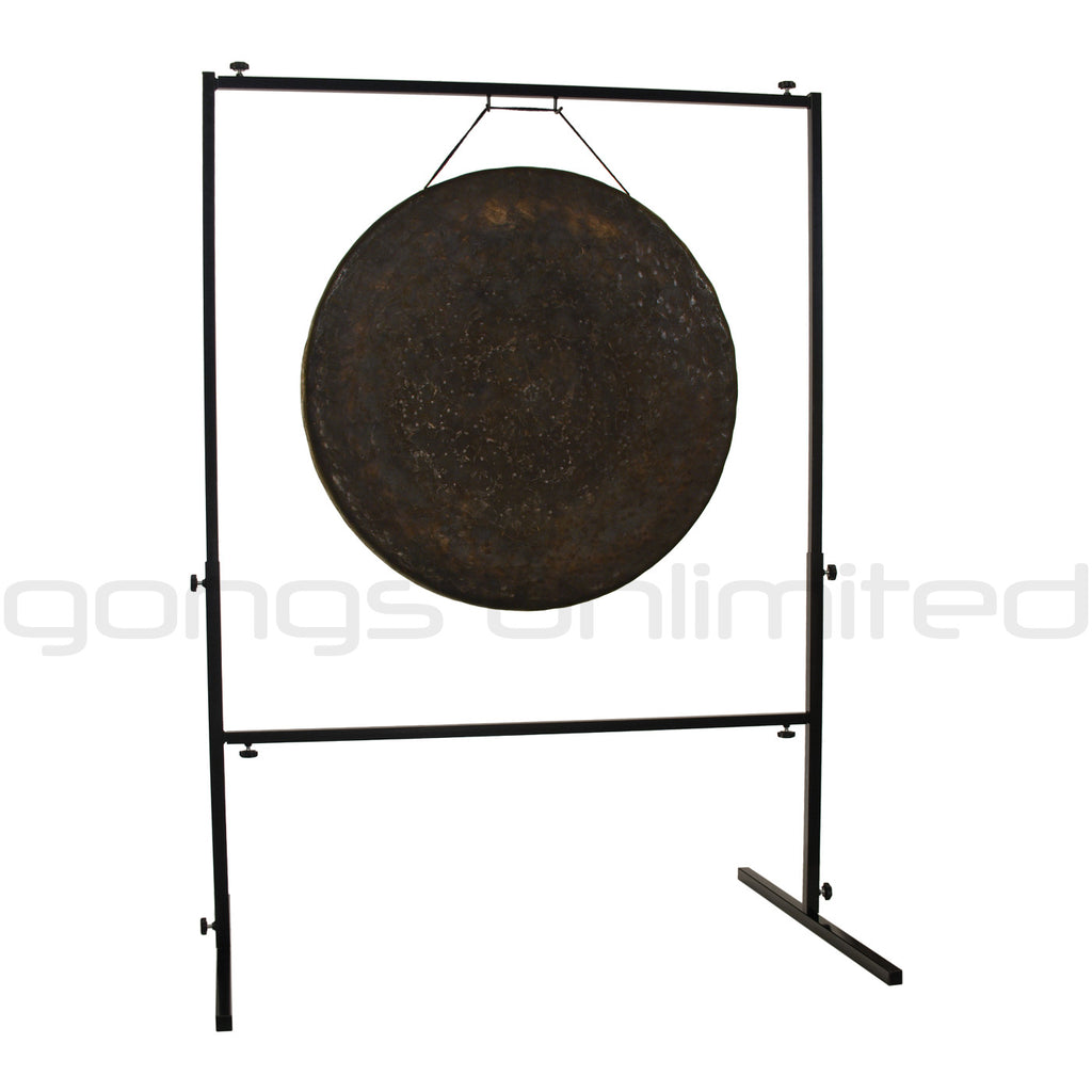 32" to 36" Gongs on the Rambo Rimbaud Gong Stand - Gongs Unlimited