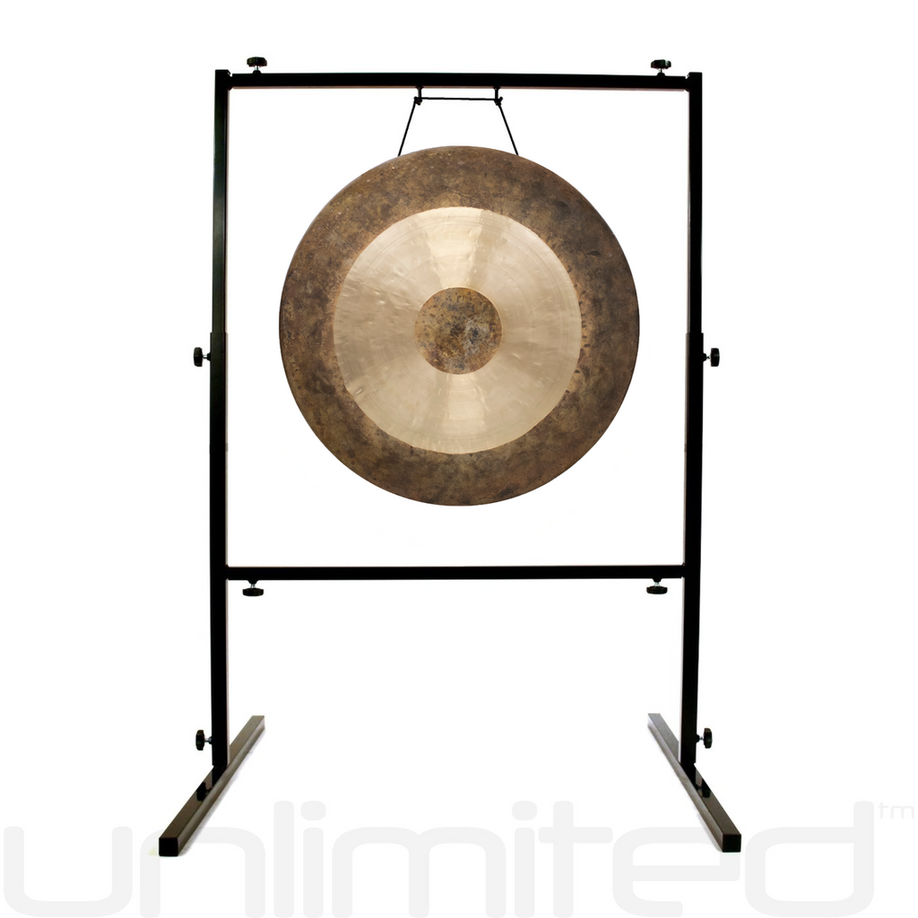 32" to 36" Gongs on Rambo Rimbaud Stand