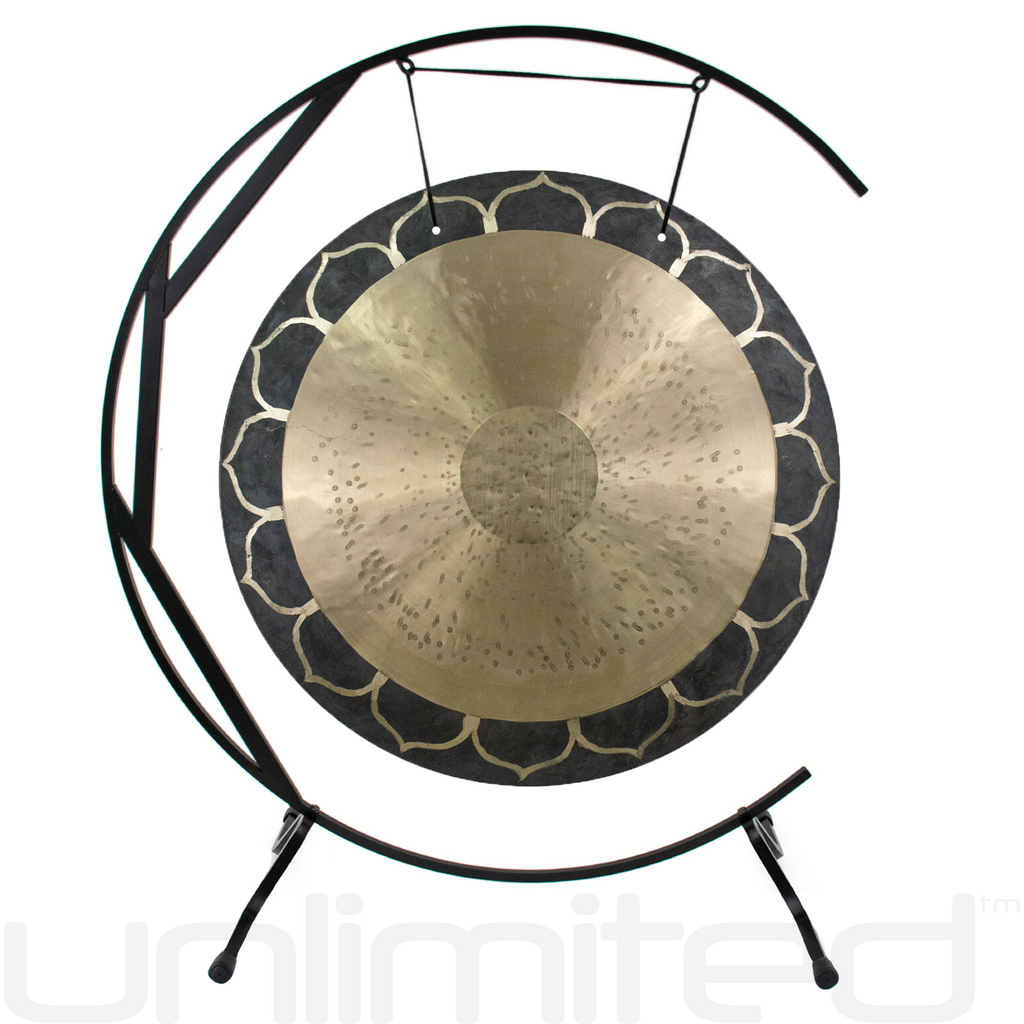 30" to 38" Temple Wind Gongs on Stands