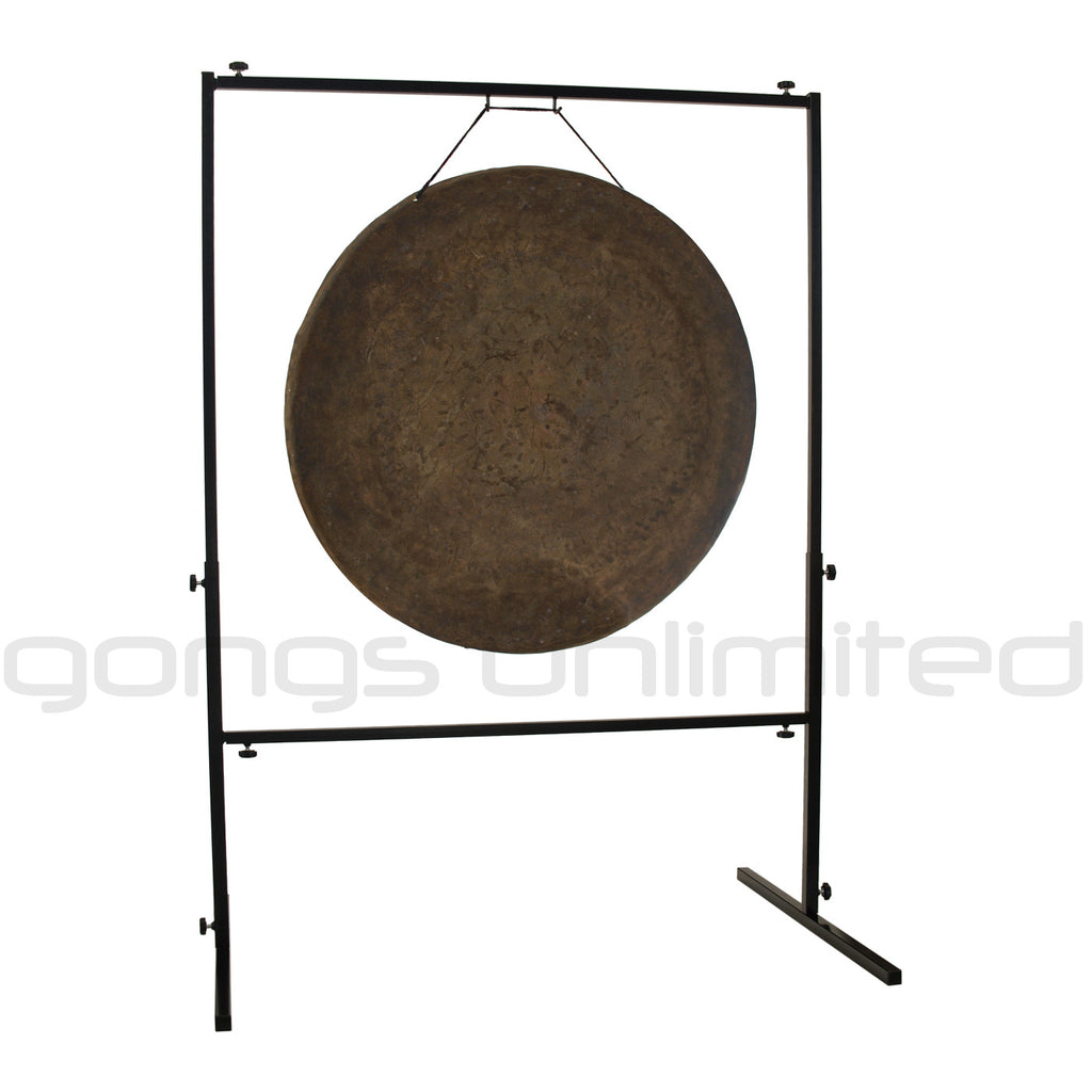 32" to 36" Gongs on the Rambo Rimbaud Gong Stand - Gongs Unlimited