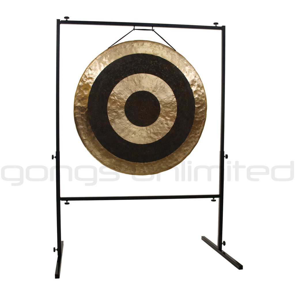32" to 36" Gongs on the Rambo Rimbaud Gong Stand - Gongs Unlimited