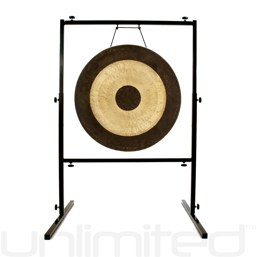 32" to 36" Gongs on Rambo Rimbaud Stand