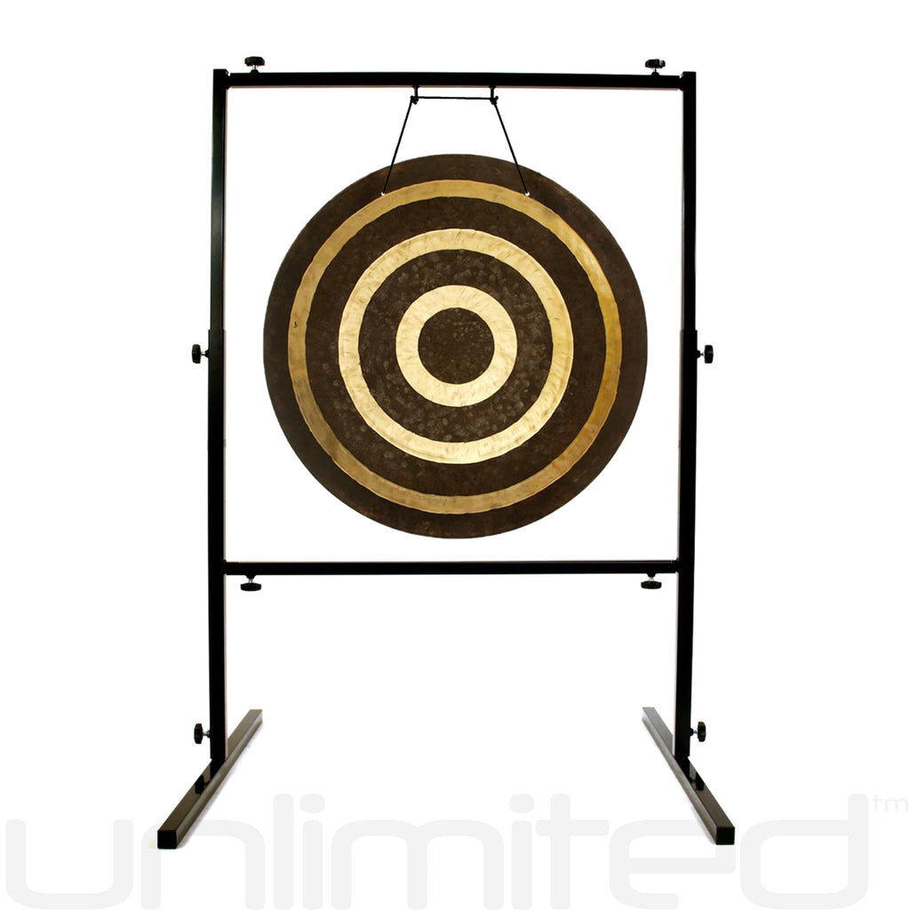 32" to 36" Gongs on Rambo Rimbaud Stand
