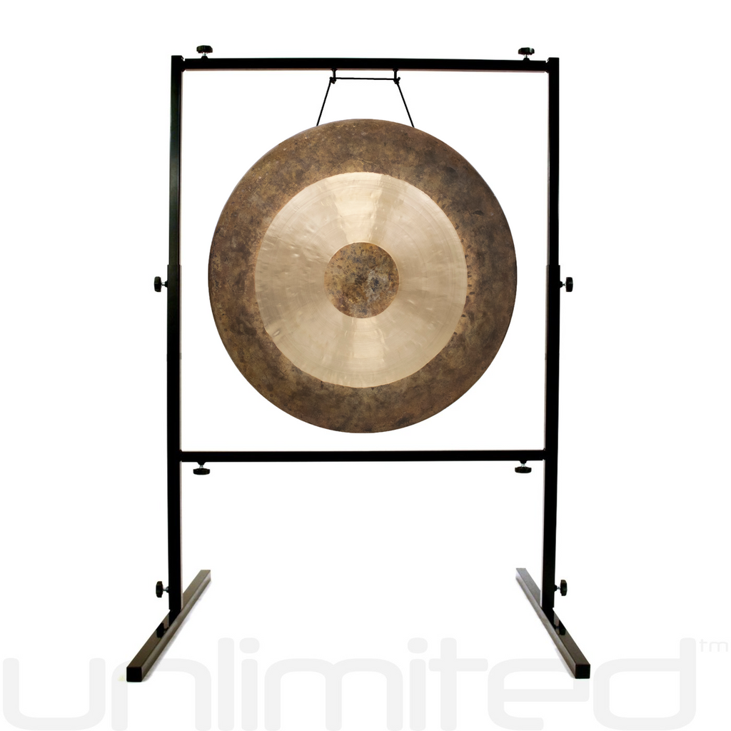 32" to 36" Gongs on Rambo Rimbaud Stand