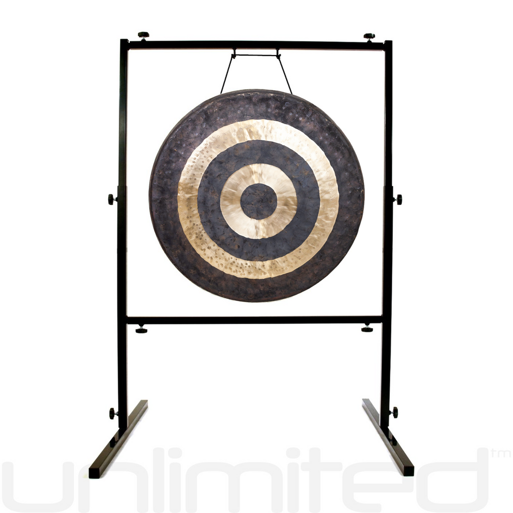 32" to 36" Gongs on Rambo Rimbaud Stand