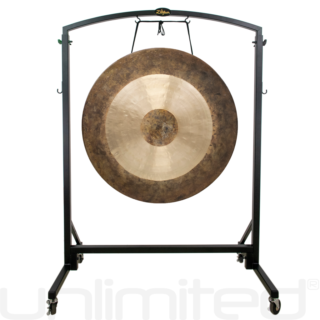36" to 38" Gongs on the Zildjian Heavy Duty Gong Stand