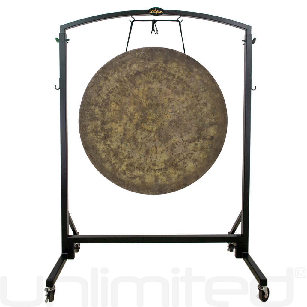 36" to 38" Gongs on the Zildjian Heavy Duty Gong Stand