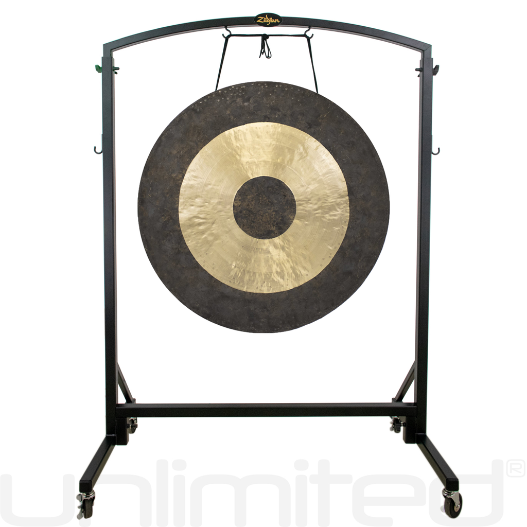 36" to 38" Gongs on the Zildjian Heavy Duty Gong Stand