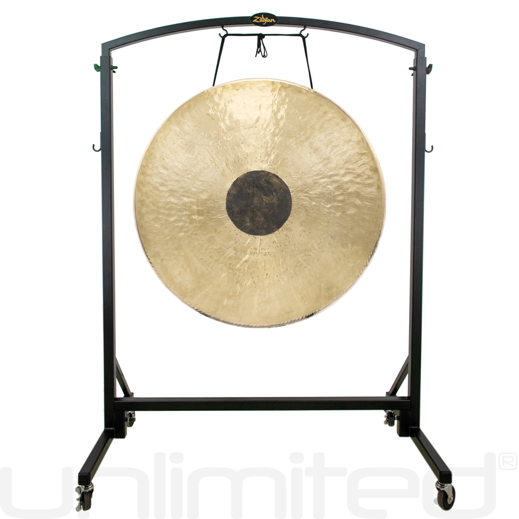 36" to 38" Gongs on the Zildjian Heavy Duty Gong Stand
