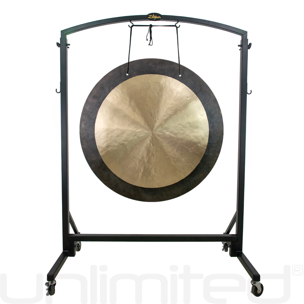 36" to 38" Gongs on the Zildjian Heavy Duty Gong Stand