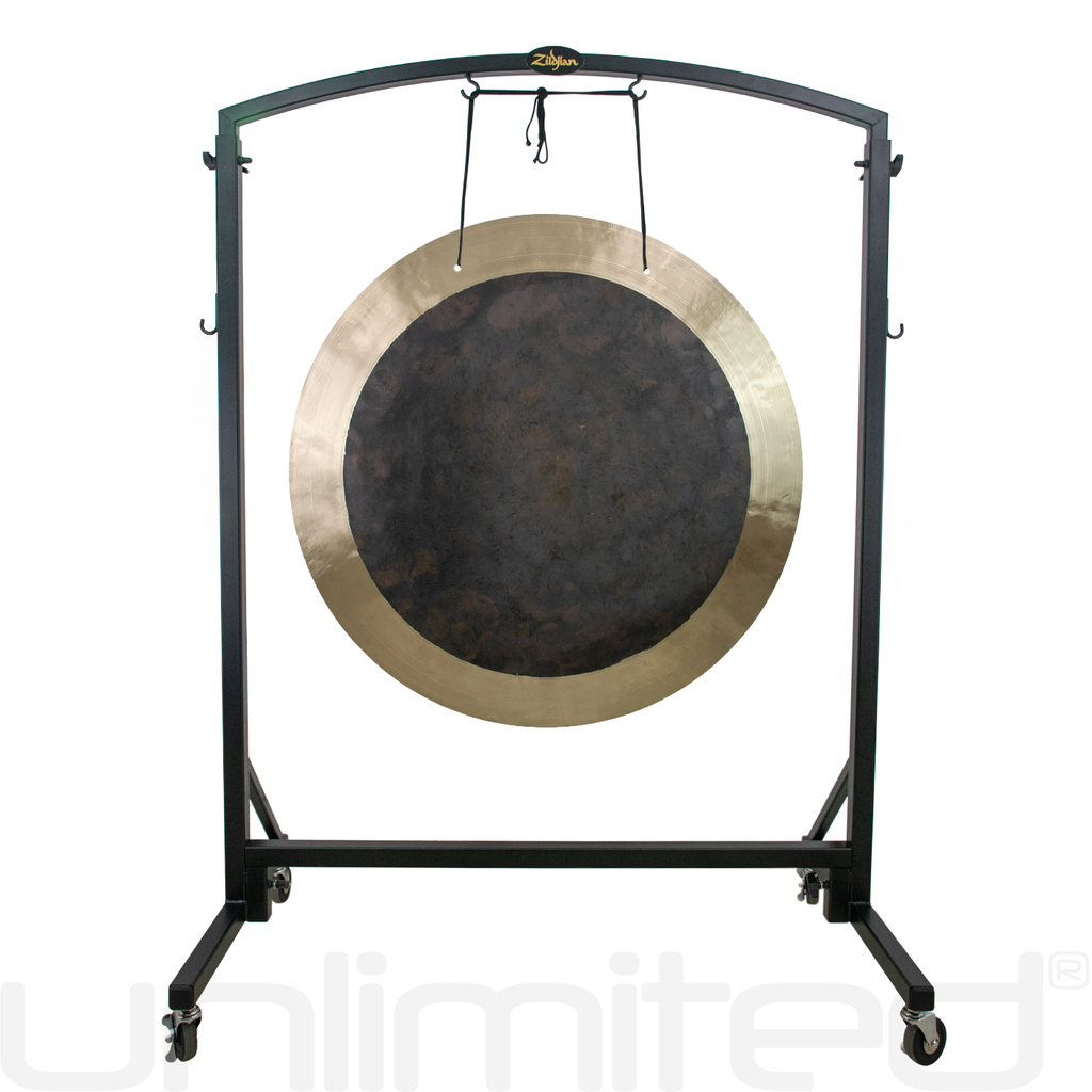 36" to 38" Gongs on the Zildjian Heavy Duty Gong Stand