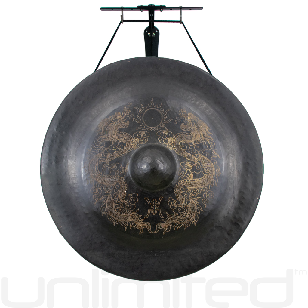 20" to 36" Vietnamese Dragon Gongs on Stands