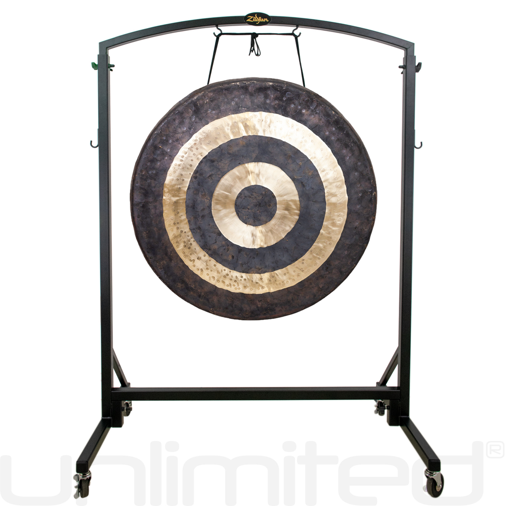36" to 38" Gongs on the Zildjian Heavy Duty Gong Stand