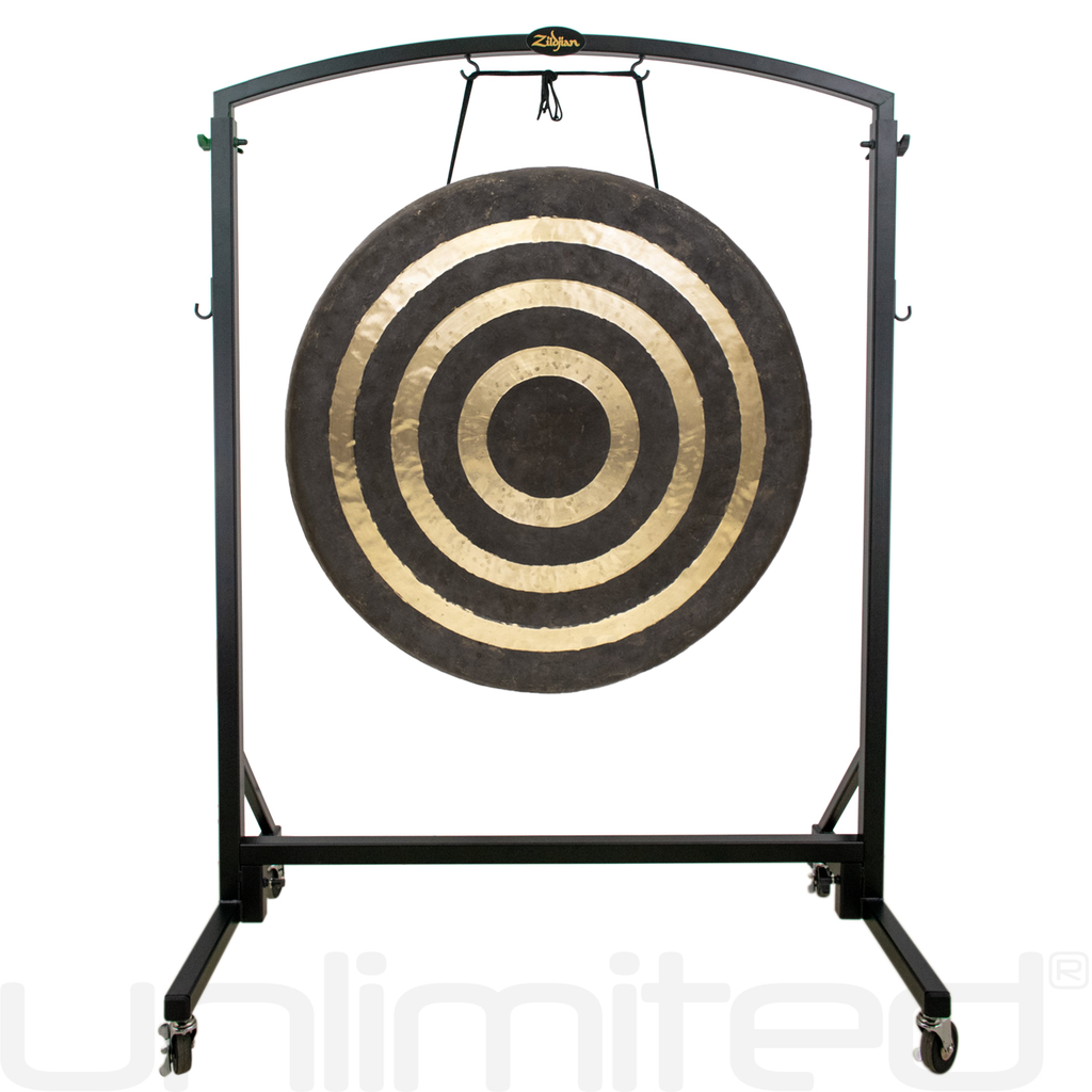 36" to 38" Gongs on the Zildjian Heavy Duty Gong Stand