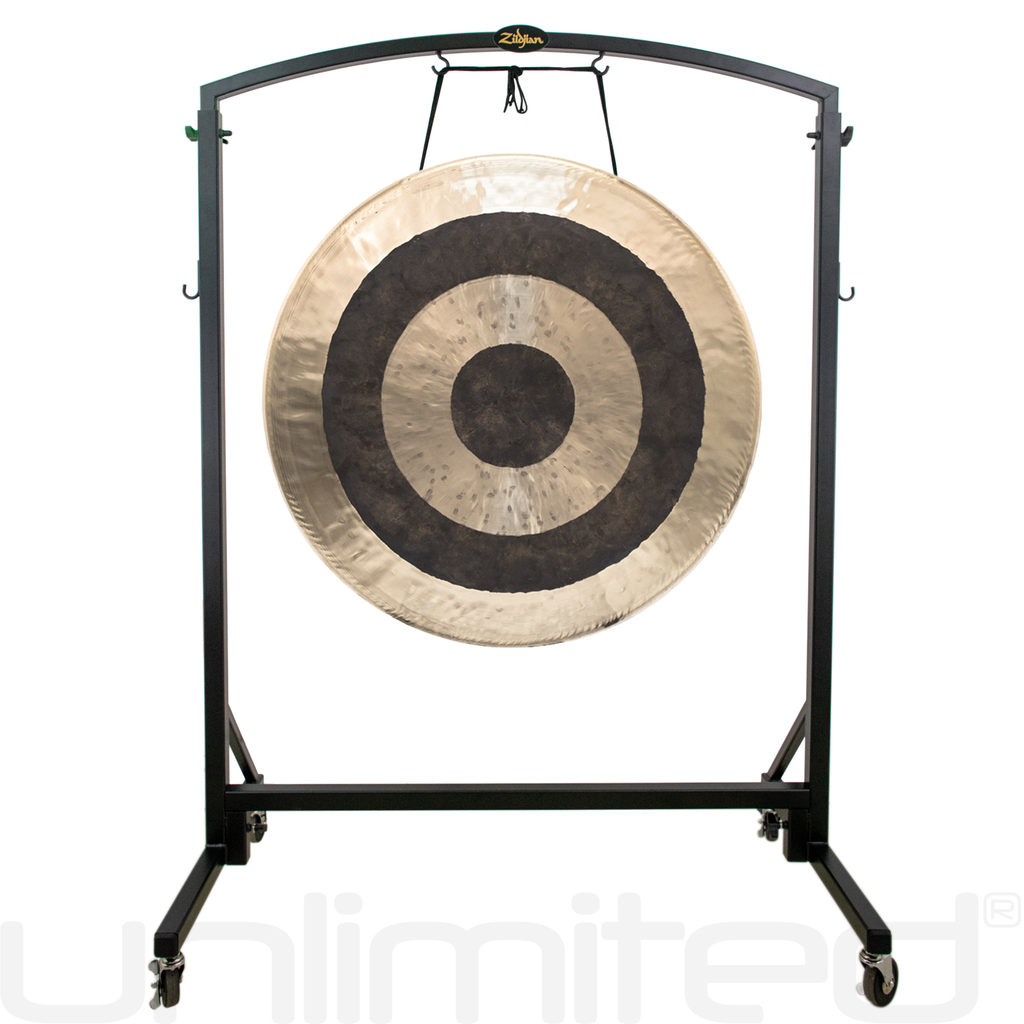 36" to 38" Gongs on the Zildjian Heavy Duty Gong Stand