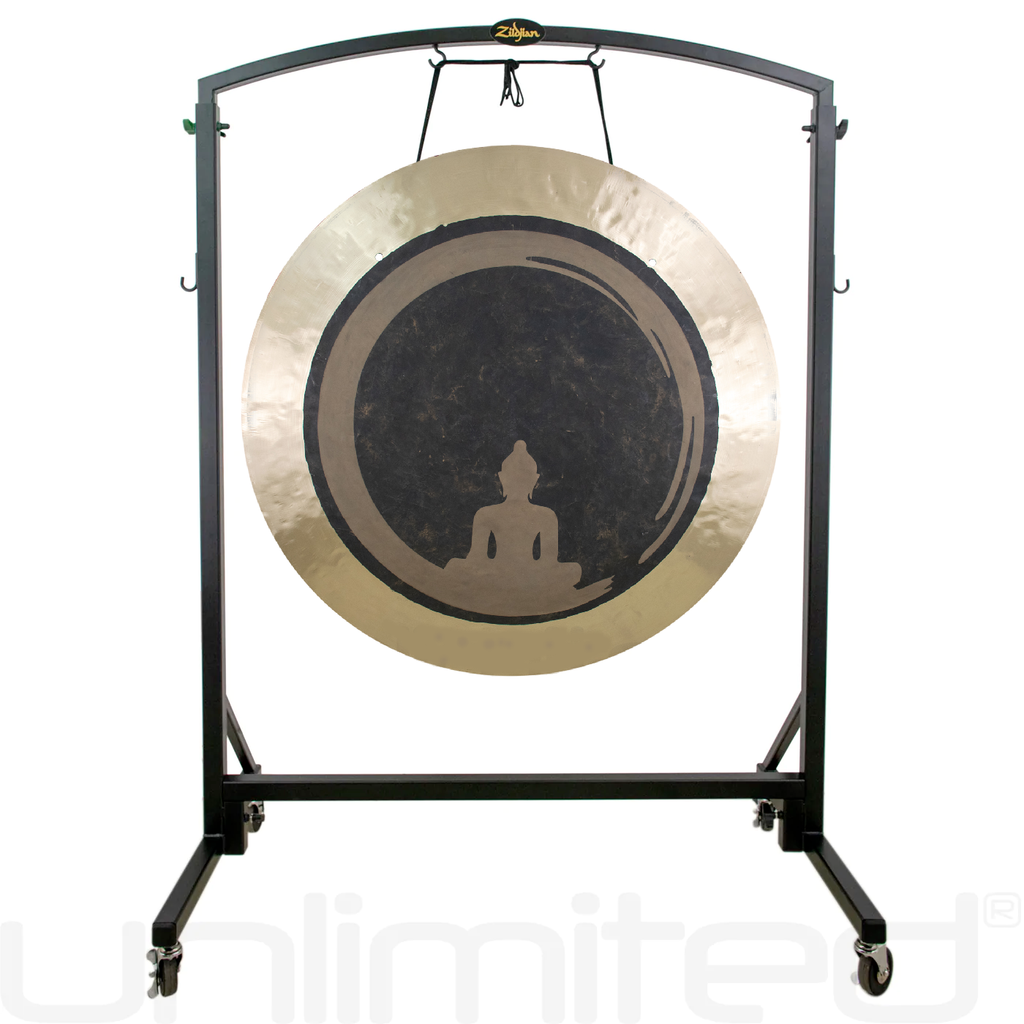 38" Buddha Wave Gongs on Stands