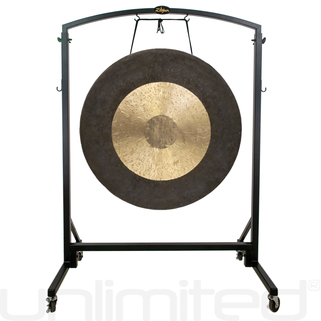 36" to 38" Gongs on the Zildjian Heavy Duty Gong Stand