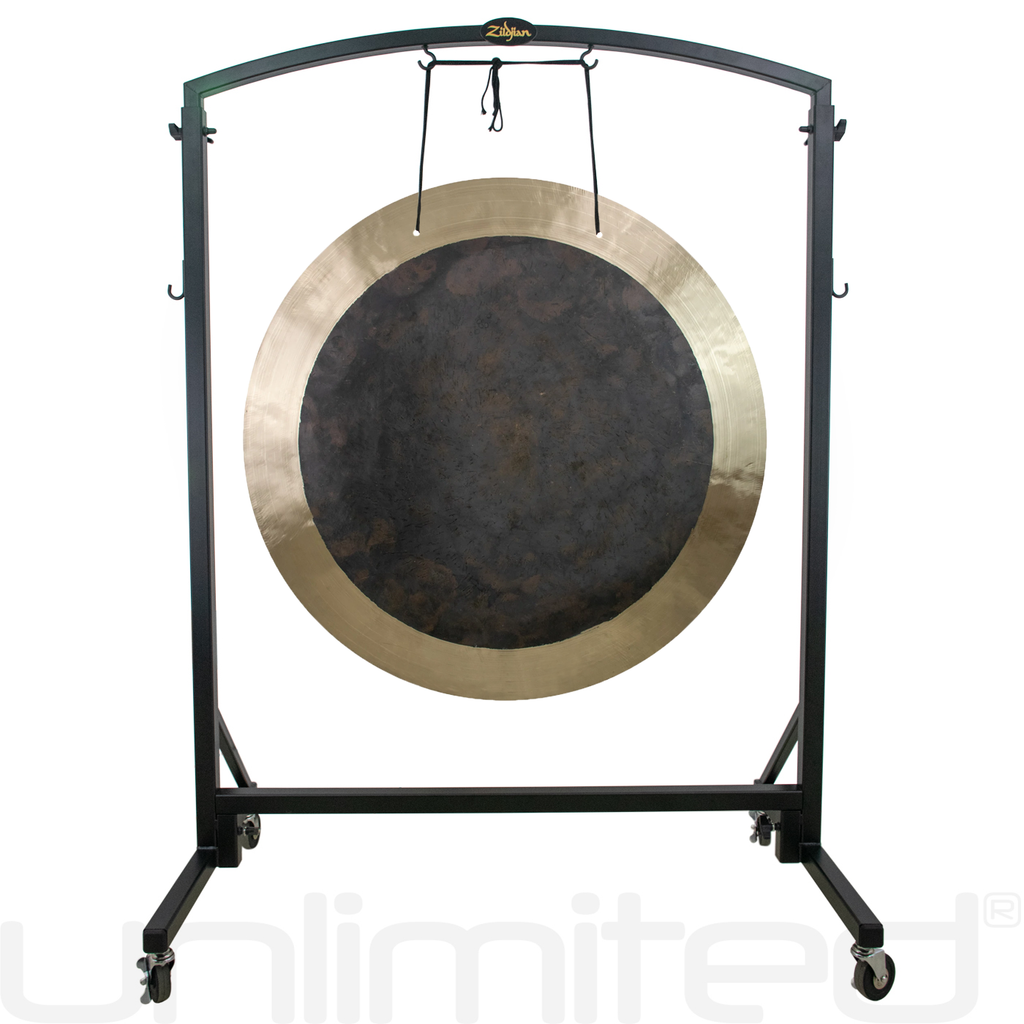 36" to 38" Gongs on the Zildjian Heavy Duty Gong Stand