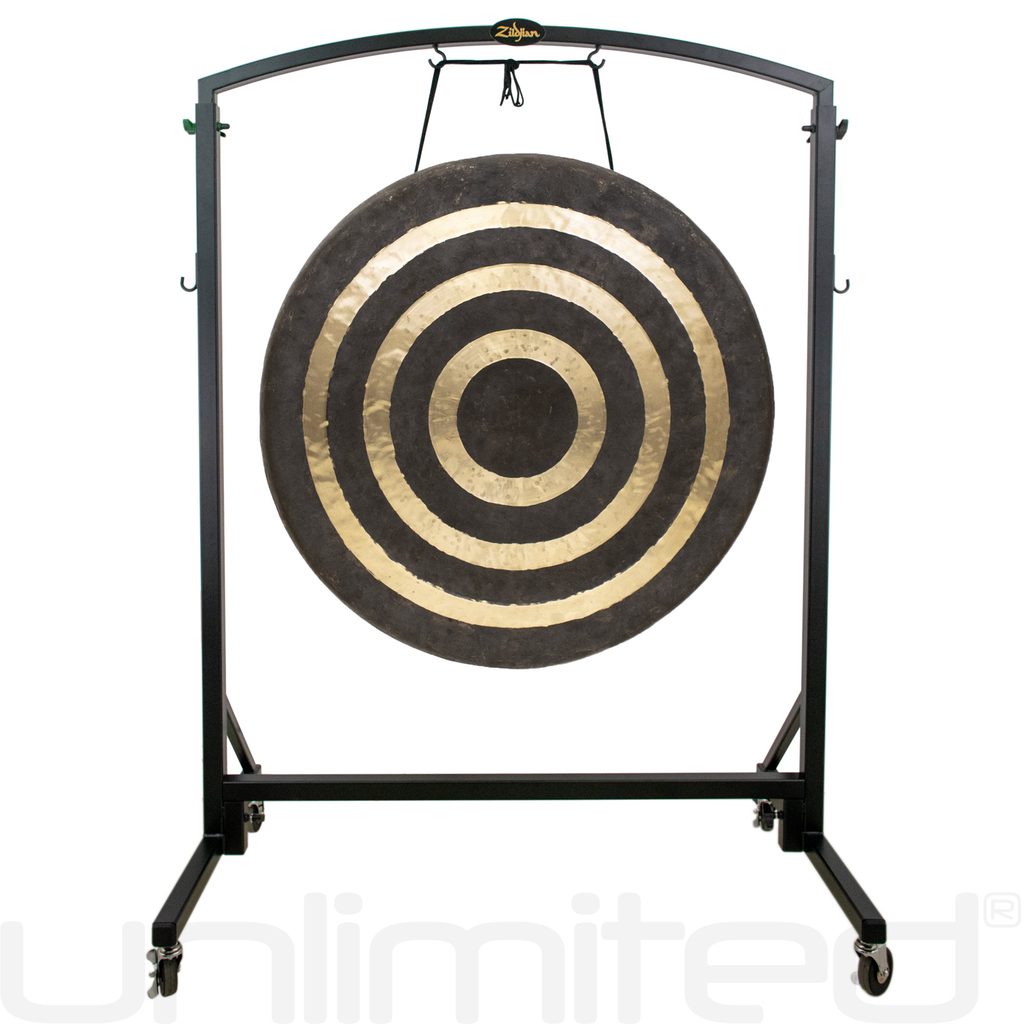 36" to 38" Gongs on the Zildjian Heavy Duty Gong Stand