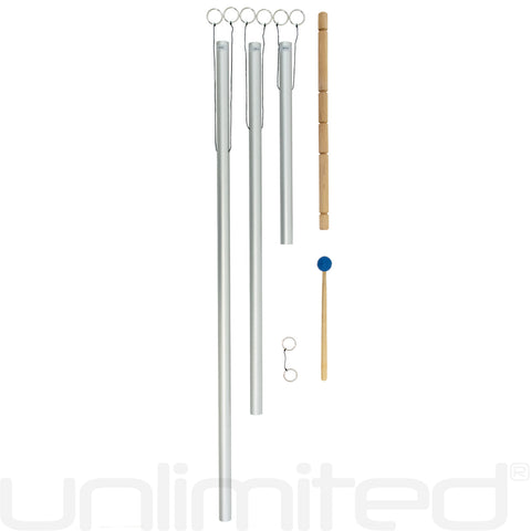 Set of 3 Solfeggio Tuned Healing Chimes