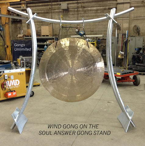 Soul's Answer Gong Stand for 52" Gongs and Beyond - CUSTOM ORDER - Gongs Unlimited