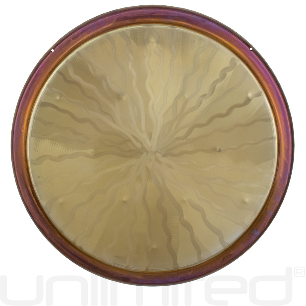 CrysTanium Solar Logos Titanium Gongs