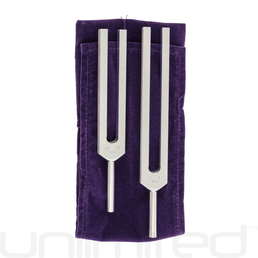Jonathan Goldman's D n' A# Phi Ratio Tuning Forks - Gongs Unlimited