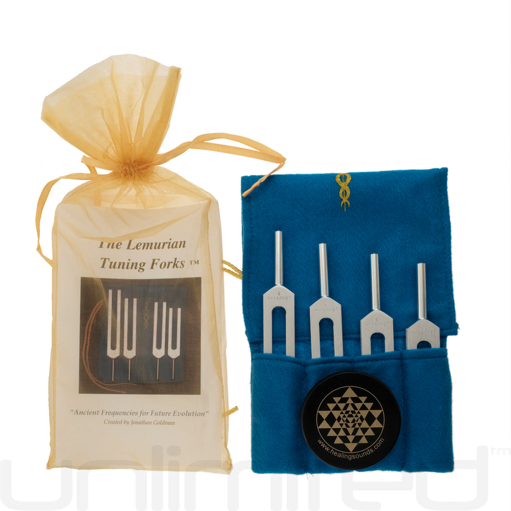 Jonathan Goldman's Lemurian Tuning Forks Set - Gongs Unlimited