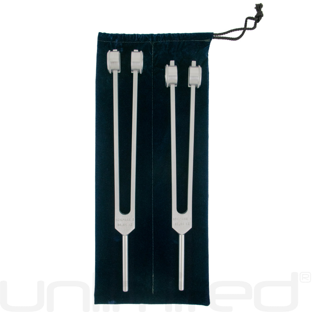 Luminanti Schumann Resonance Tuning Fork Set (Weighted)