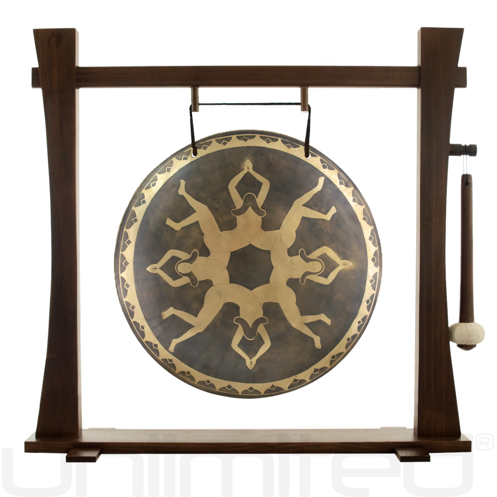 16" Divine Emotion Gong on Spirit Guide Gong Stand
