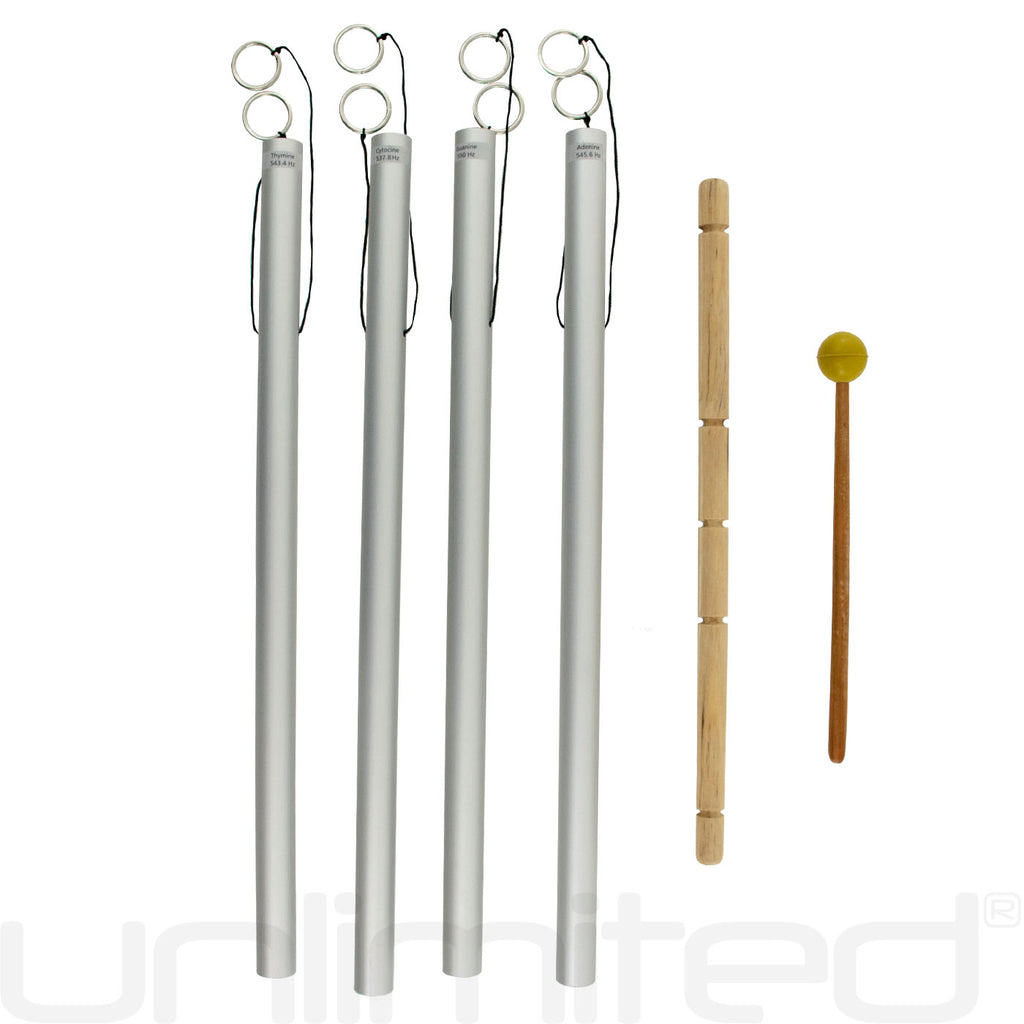 Set of 4 DNA Nucleotides Tuned Healing Chimes