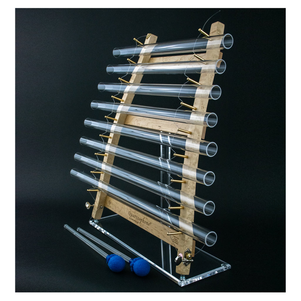 Mine Cristal Quartzophone® Harp (H2) with 442 Hz Tuning - Gongs 