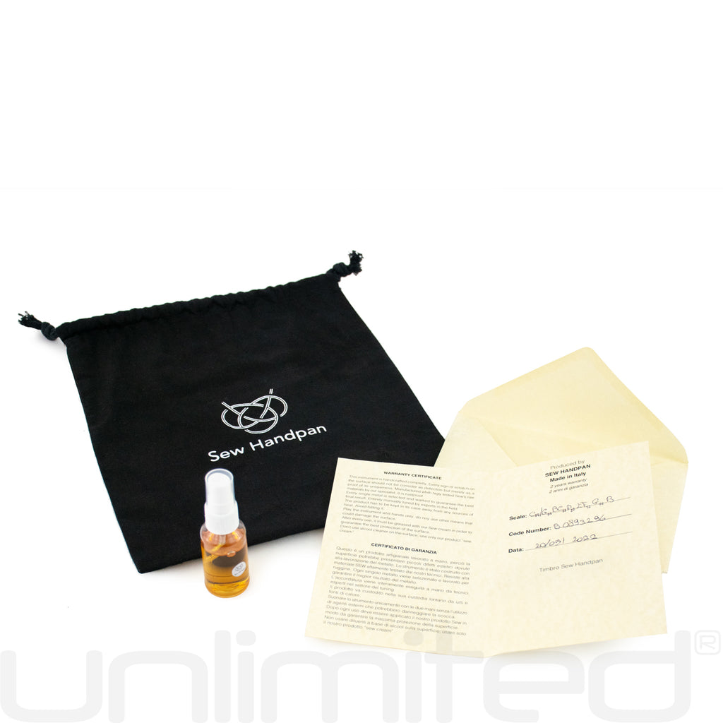 Sew Maestro Matte Black Handpans