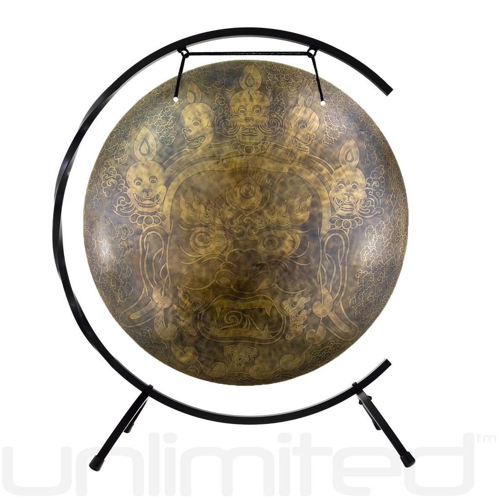 20" to 25" Bhairava Protection Gongs on Stands