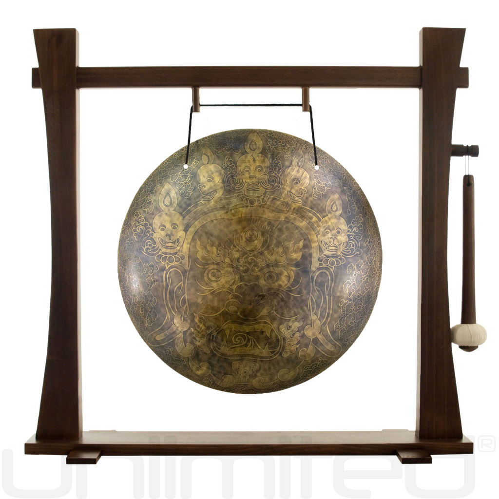 20" to 25" Bhairava Protection Gongs on Stands