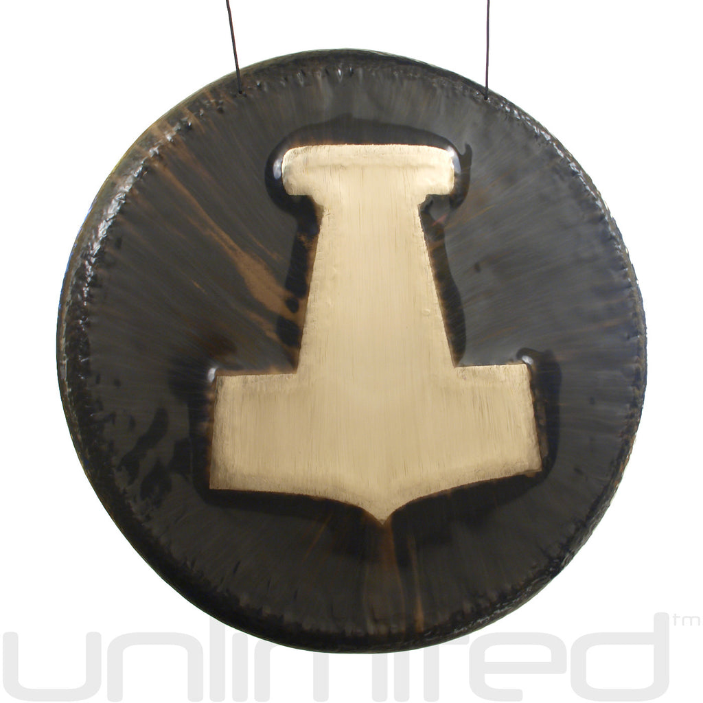 Oetken 40" Mjolnir Gong - CUSTOM ORDER - Gongs Unlimited