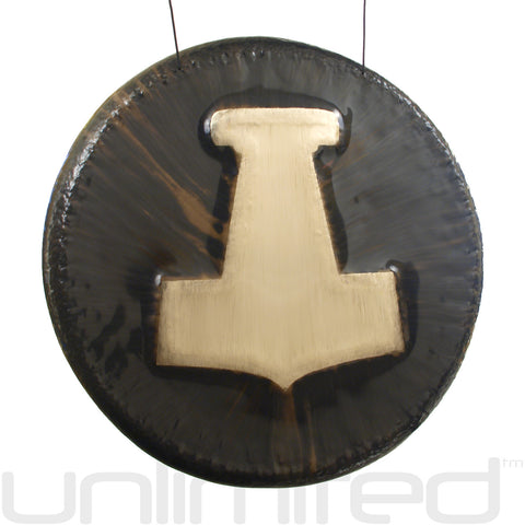 Oetken 40" Mjolnir Gong - CUSTOM ORDER - Gongs Unlimited