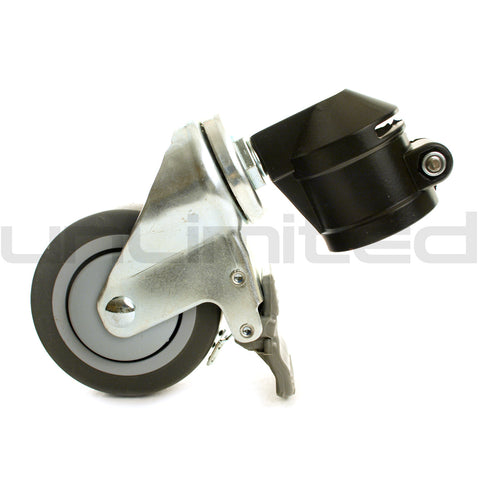Gibraltar Rack T-Leg Casters (SC-RC) / (SC-RCx4) - Gongs Unlimited