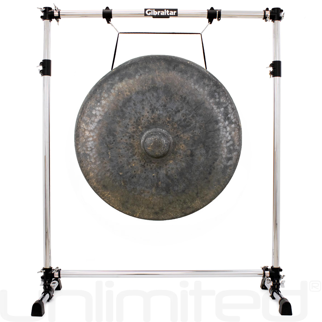 The Great Mother Tesla Gongs on Stands