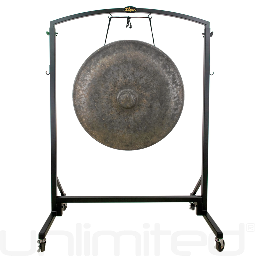 The Great Mother Tesla Gongs on Stands