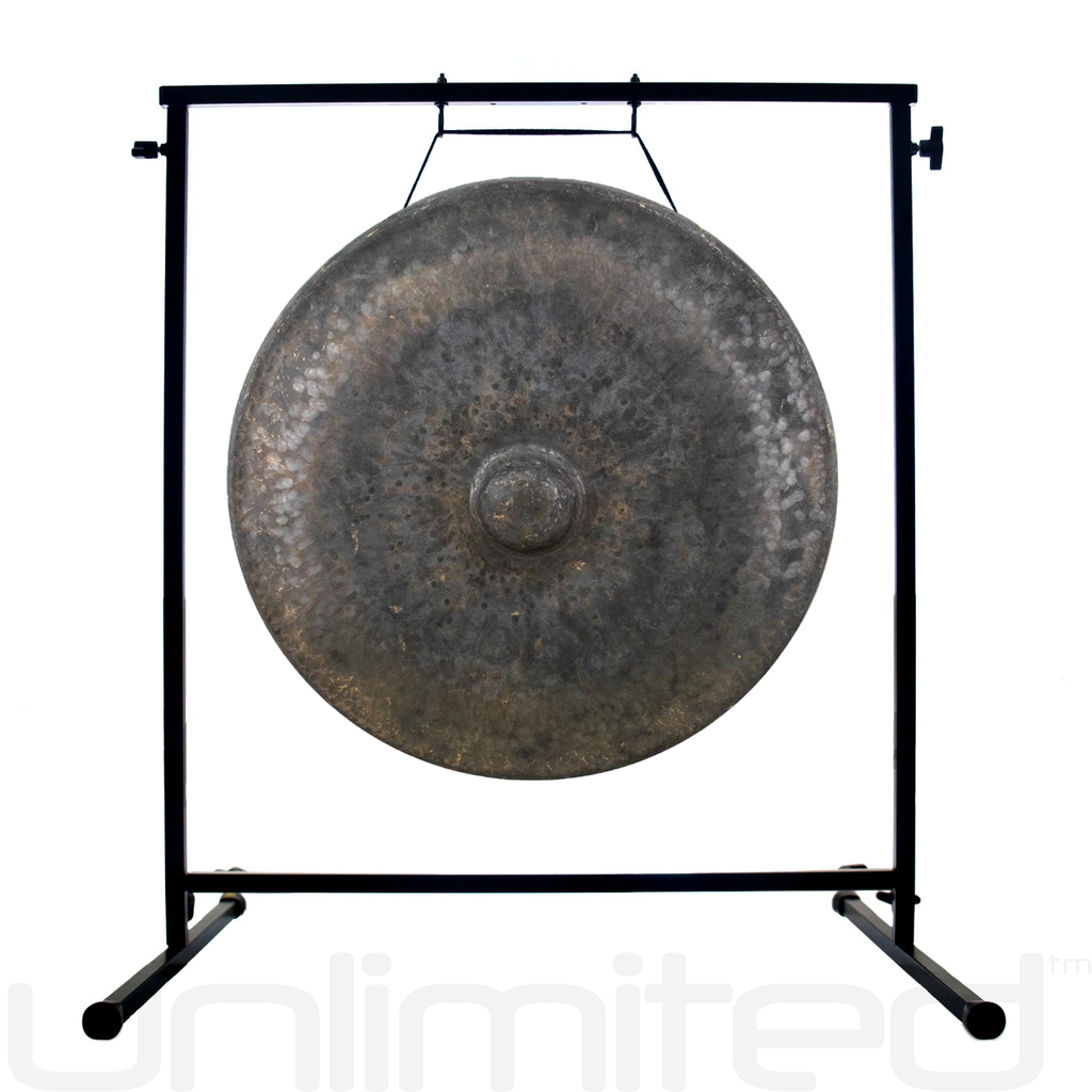 The Great Mother Tesla Gongs on Stands