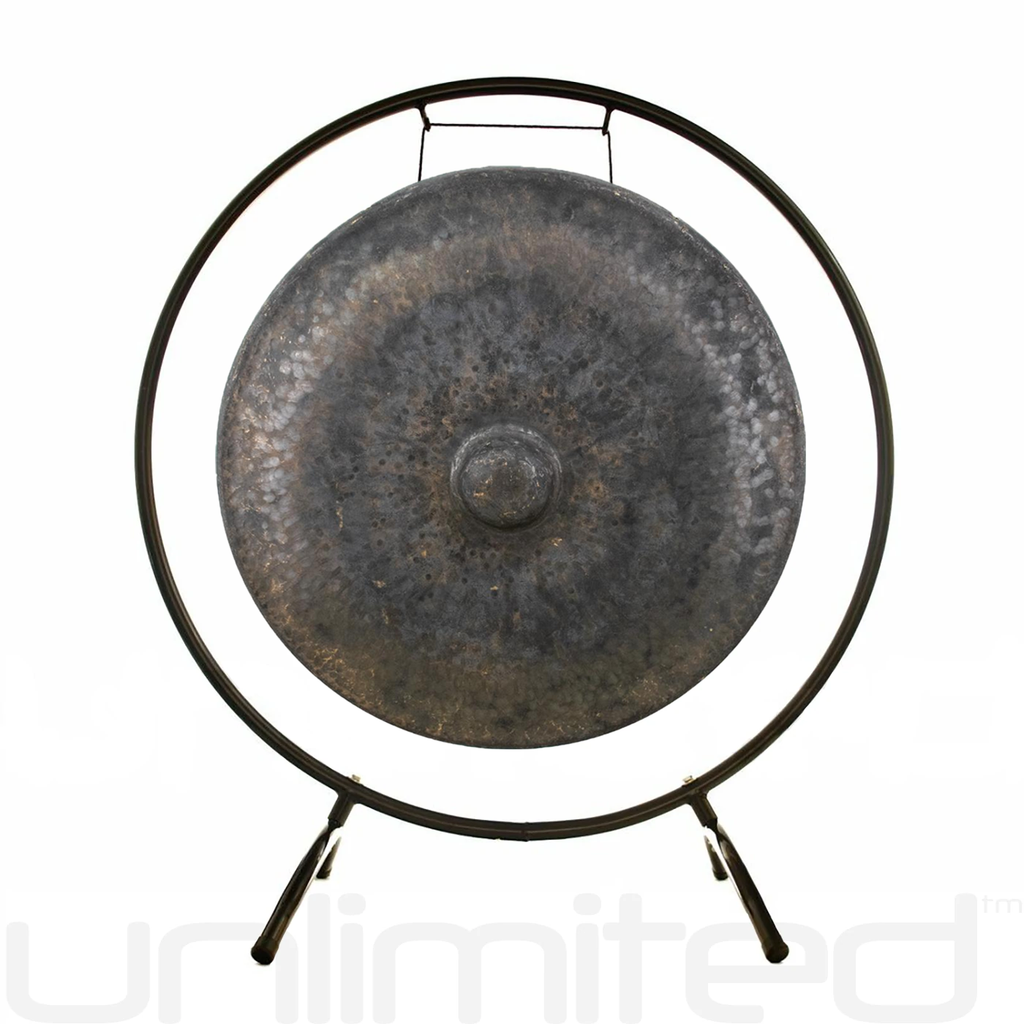 The Great Mother Tesla Gongs on Stands