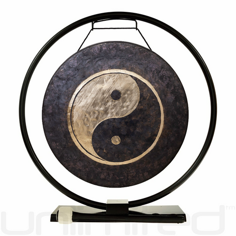 14" to 18" Taoist Moonlight Gongs on Stands