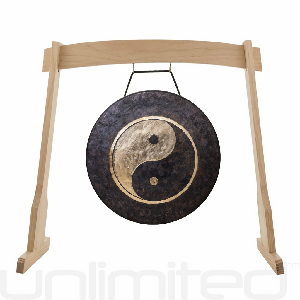 14" to 18" Taoist Moonlight Gongs on Stands