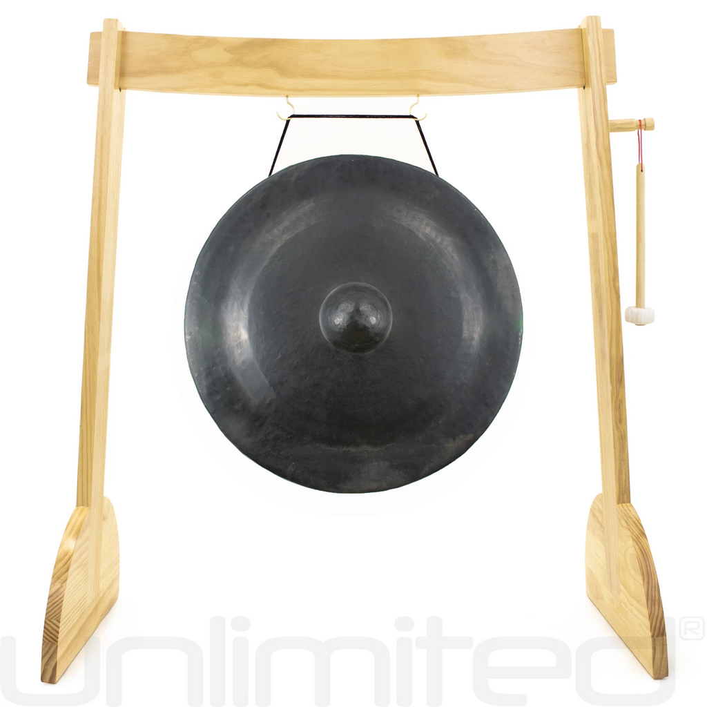 Vietnamese Trung Sister Gongs on Stands