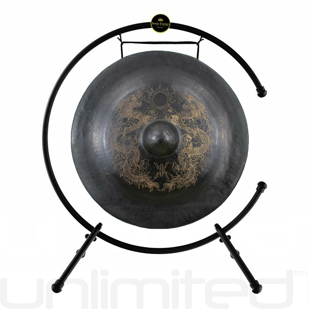 20" to 36" Vietnamese Dragon Gongs on Stands