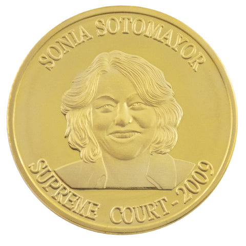 Sonia Sotomayor Commemorative Coin