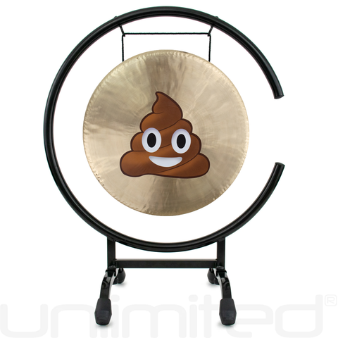 Poop Emoji Everybody Fun Gong on Stands